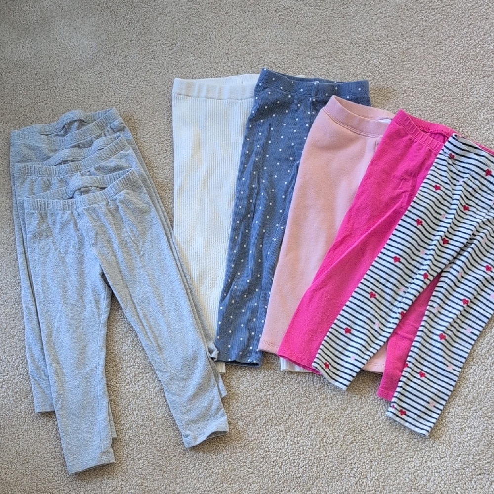 Lot 3t Leggings, Janie And Jack, Gap, Cat And Jack